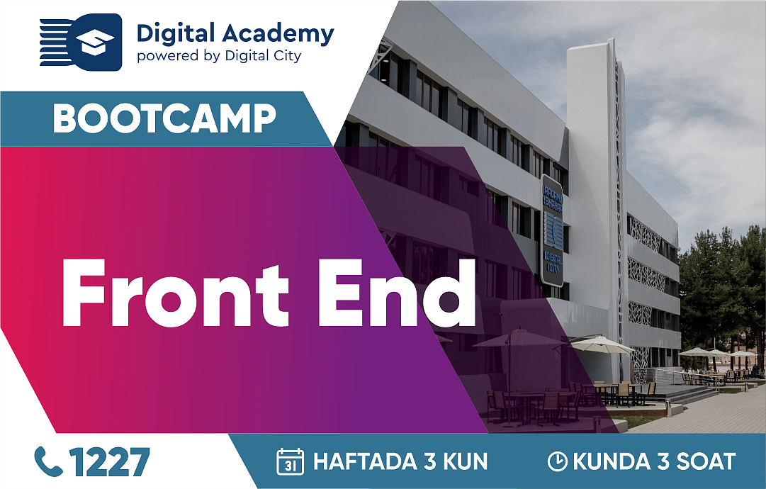 Front End dasturlash 